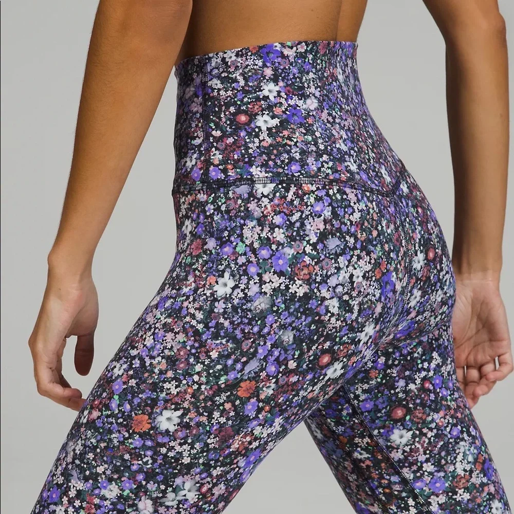 lululemon Align™ High-Rise Crop 21" FLBM FLOWER BURST MULTI - Picture 7 of 7